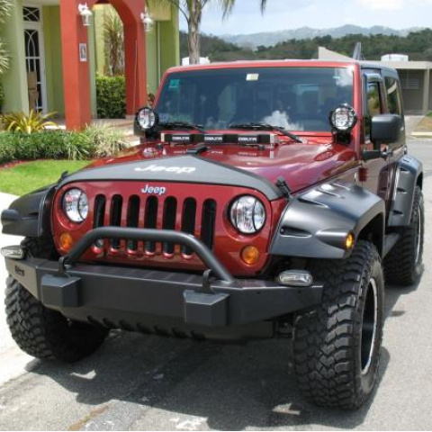 Poszerzenia nadkoli przednie Bushwacker Pocket Style - Jeep JK4D